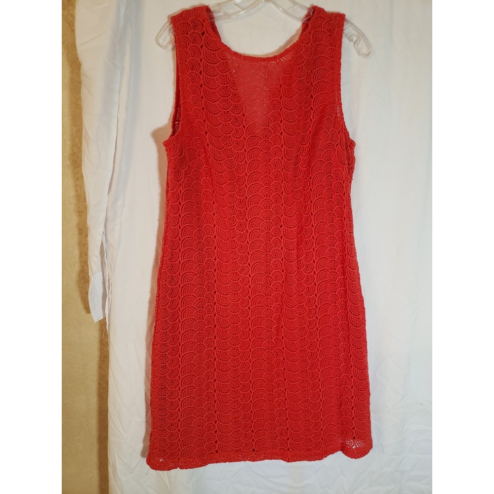 Women's Ivy & Blu Red Sleeveless Dress Size 16